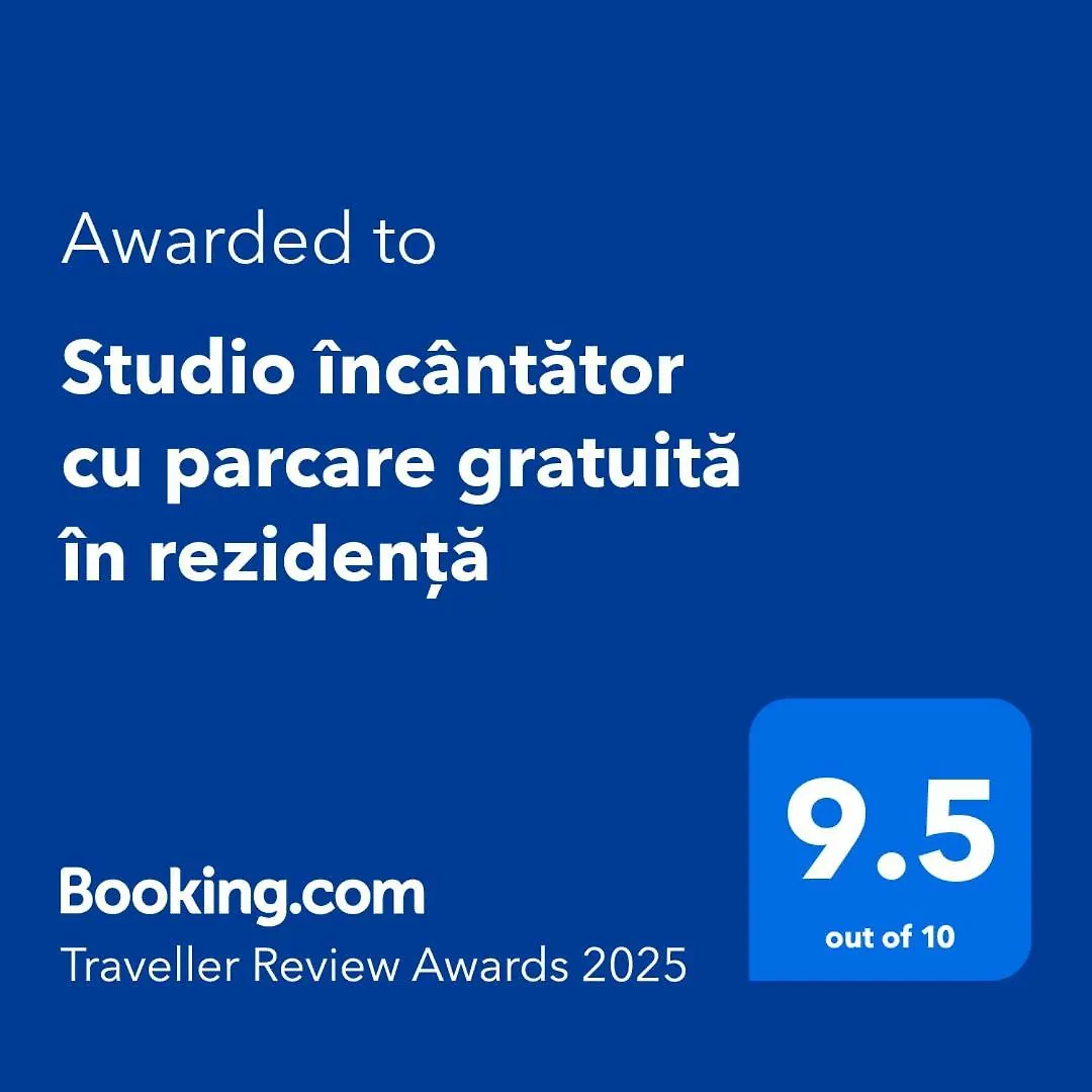 Apartment Studio Incantator Cu Parcare Gratuita In Rezidenta Bucharest
